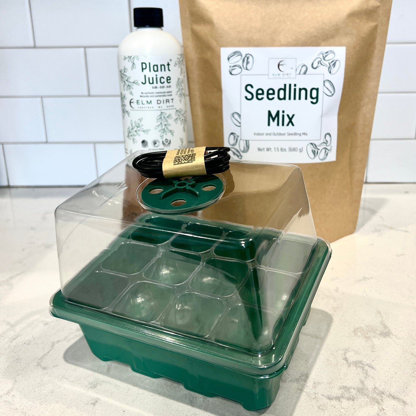 Seed starting tray