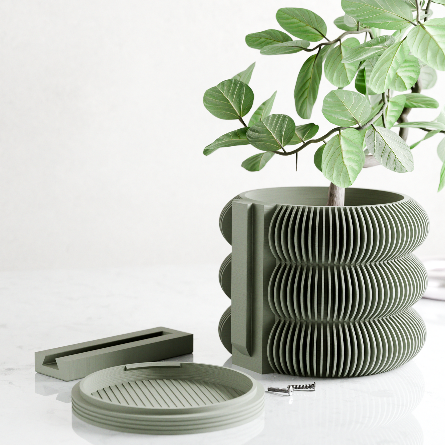 Wall Planter - Triple bubbles
