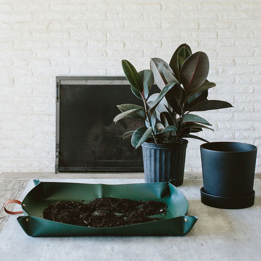 Repotting mat